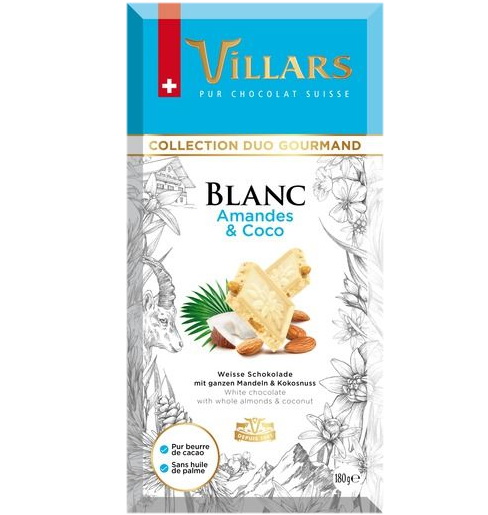 Villars weiss Mandeln und Kokos