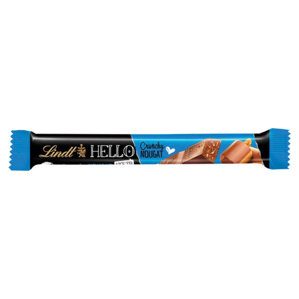 Lindt Hello Crunchy Nougat 39g x 24 Schokoladen