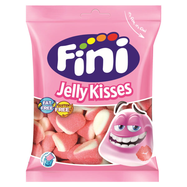 Fini Jelly Kisses Strawberry 100g
