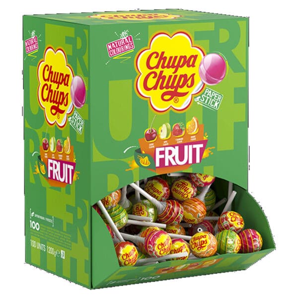 Chupa Chups Box Fruit 12g