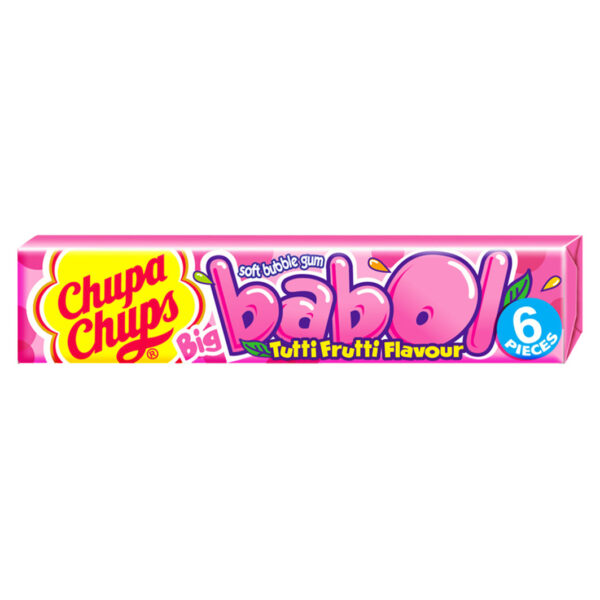 Chupa Chups Gum Babol Tutti Frutti