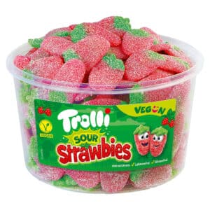 Trolli Sour Strawbies 150 Erdbeeren