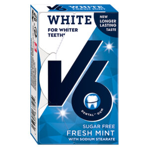 V6 White Fresh Mint 24g