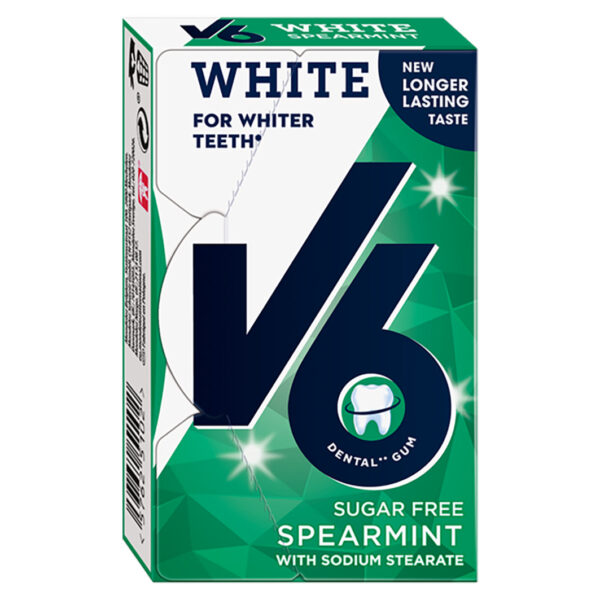 V6 White Spearmint 24g
