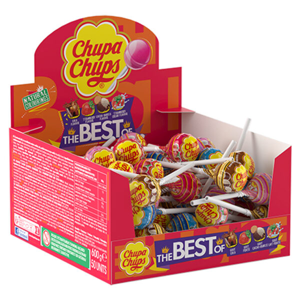 Chupa Chups Box The Best of 50x