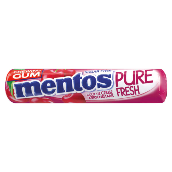 Mentos Gum Pure Fresh Cherry 15.5g