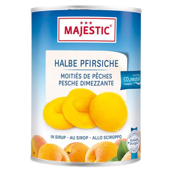 Majestic Halbe Pfirsiche 240g