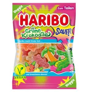 Haribo Krokodile sauer vegan