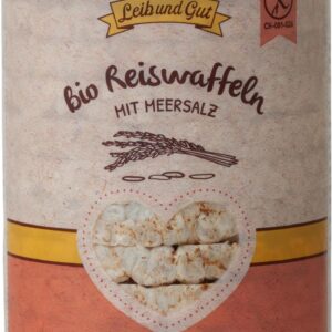 Leibundgut Reiswaffeln mit Meersalz Bio