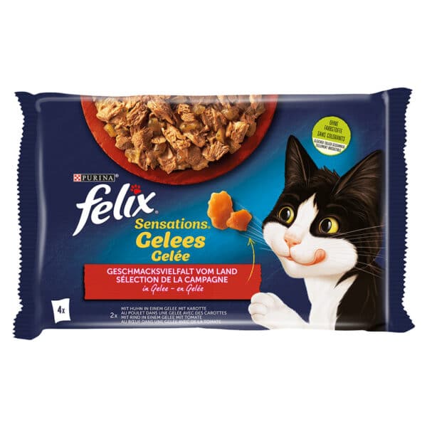 Purina Felix Gelee Sensations 4x85g