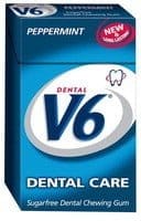 V6 Box Peppermint ohne Zucker 24 Kartonböxli Kaugummi