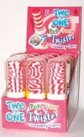 Two to One Pop+Toy Twister 12 Stück Schleckstengel Lollipop