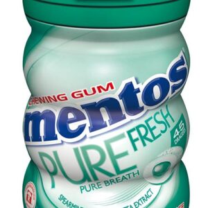 Mentos Gum Pure Fresh Spearmint 6 Boxen à 90g Kaugummi