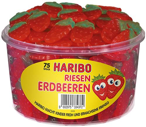 Haribo Riesen Erdbeeren 75