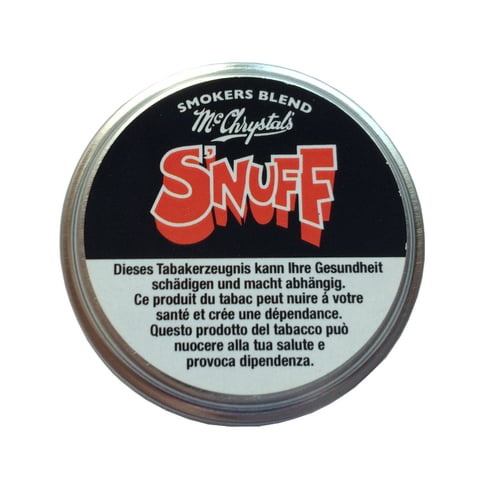 McChrystal's  Smokers Blend Snuff  4.4g x 12