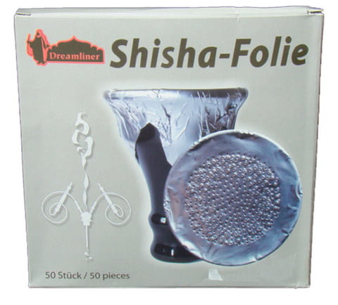 Shisha  Aluminium Folie  50 Stk. x 1
