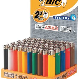 Bic Maxi  Feuerzeug ass.  J26 x 50