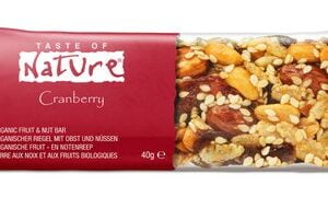 Taste of Nature  Quebec Cranberry  40g x 16