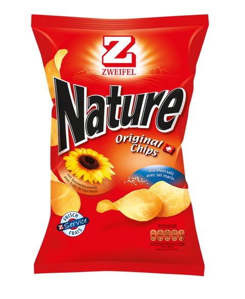 Zweifel  Chips Nature  100g  Btl. x 10