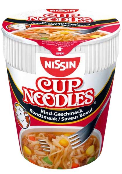 Nissin Noodles  Rindfleisch  64g  Cup x 8