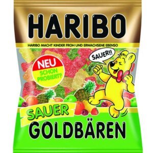 Haribo  Goldbären sauer  200g  Btl. x 30