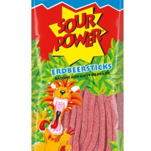 Katjes Sour Power  Sticks Erdbeer  100g  Btl. x 36