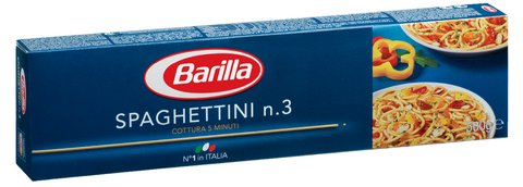 Barilla  Spaghettini n.3  500g x 1