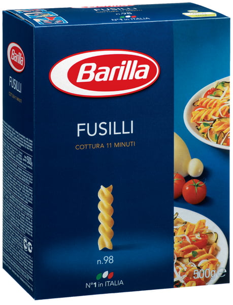 Barilla  Fusilli n.98  500g x 1