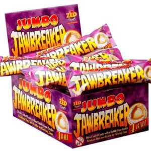 Zed Gum Jawbreaker  Jumbo  4x17g x 20
