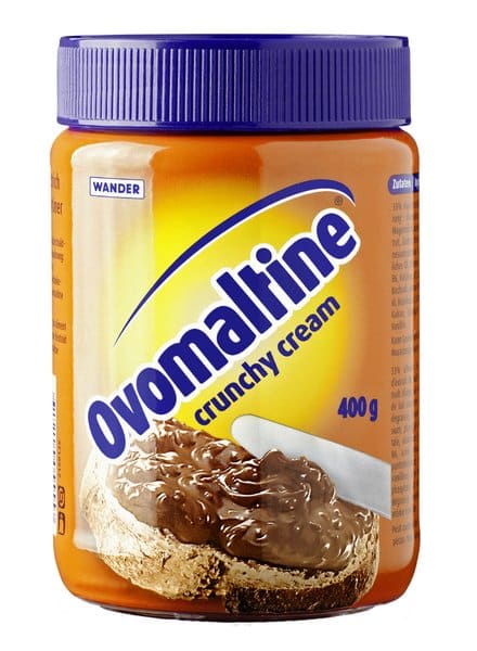 Ovomaltine  Crunchy Cream  400g  Glas x 12