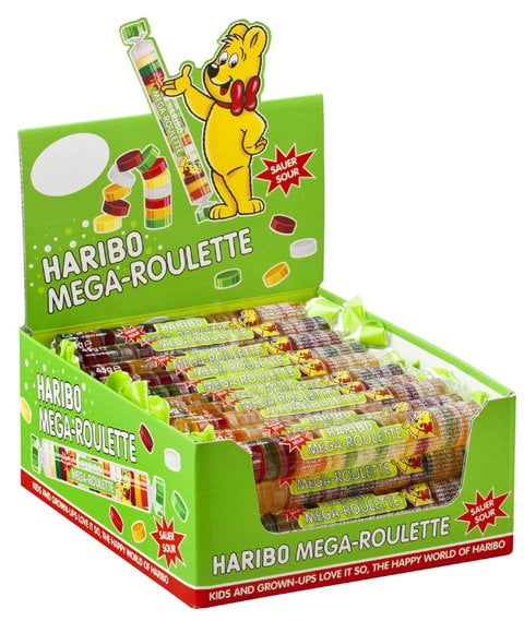 Haribo  Mega-Roulette Sour  45g x 40