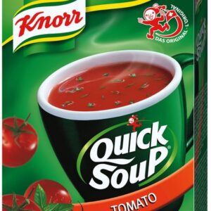Knorr Quick Soup  Tomato  56g  3x1 Port. x 12