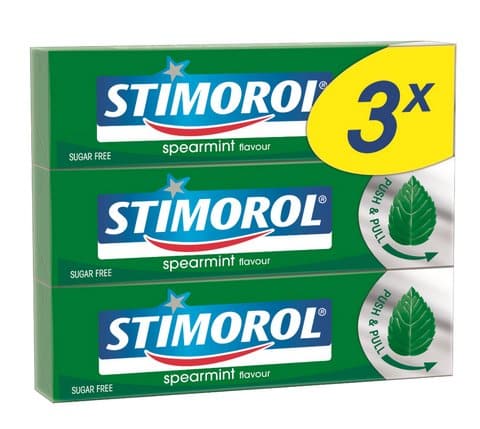 Stimorol  Spearmint  3x14g  Trio x 12