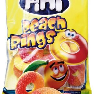 Fini  Peach Rings  100g  Btl. x 12