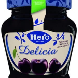 Hero Delicia  Schwarze Kirsche  320g x 8