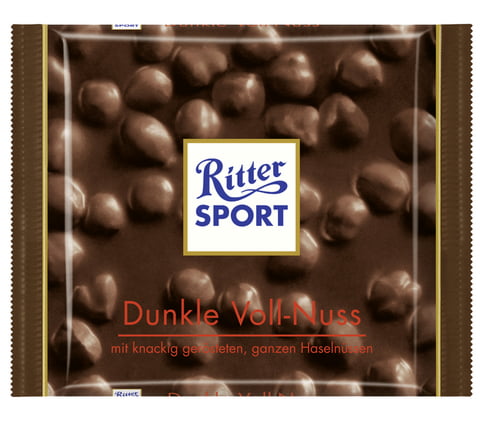 Ritter Sport  Dunkle Voll-Nuss  100g x 10