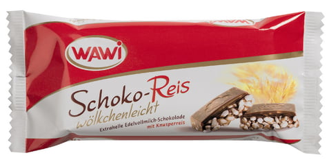 Wawi  Schoko-Reis  40g  Riegel x 30