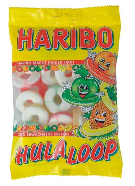 Haribo  Hula Loop  200g  Btl. x 30