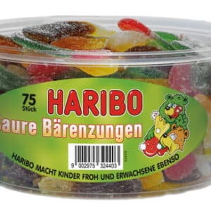 Haribo  Saure Bärenzungen  14g x 75