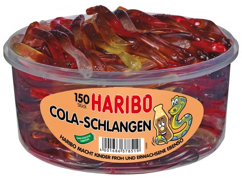 Haribo  Cola Schlangen  7g x 150