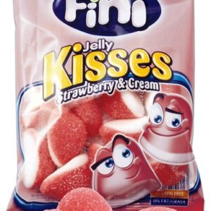 Fini  Jelly Kisses Strawb.  100g  Btl. x 12