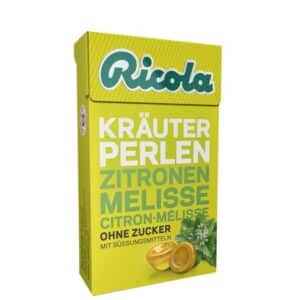 Ricola Pearls  Zitronenmelisse  25g  Box x 16