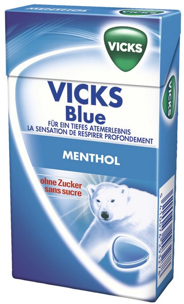 Vicks  Blue Menthol  40g  Box x 20