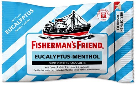 Fisherman's Friend  Eucalyptus-Menthol  25g x 24