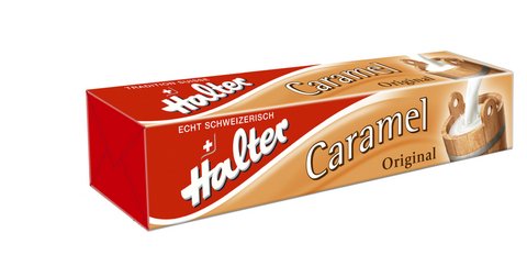 Halter  Caramel Original  65g  Stange x 12