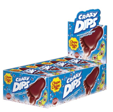 Chupa Chups  Crazy Dips Cola  14g x 24