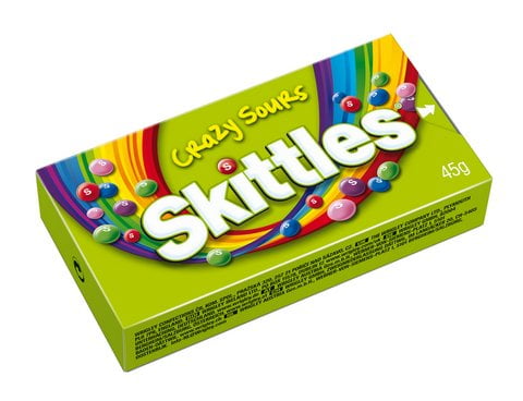 Skittles  Crazy Sours  45g x 16