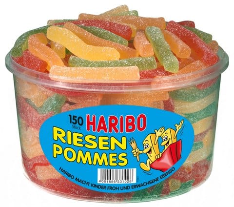 Haribo Riesen Pommes 8g x 150