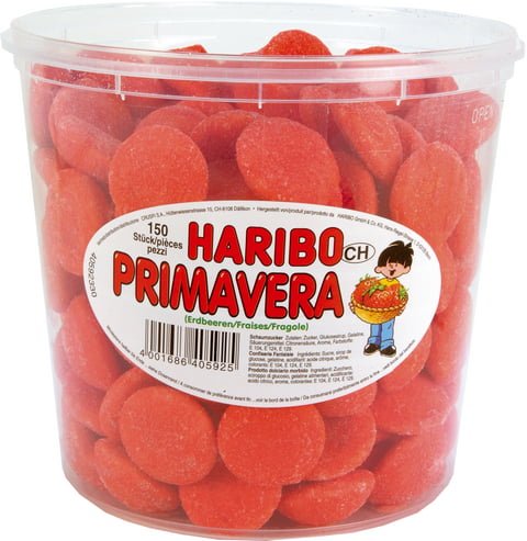 Haribo  Primavera Erdbeer  7g x 150
