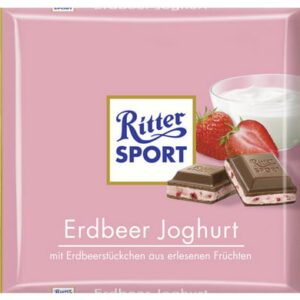 Ritter Sport  Erdbeer Joghurt  100g x 12
